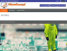 Tablet Screenshot of mconcept.fr